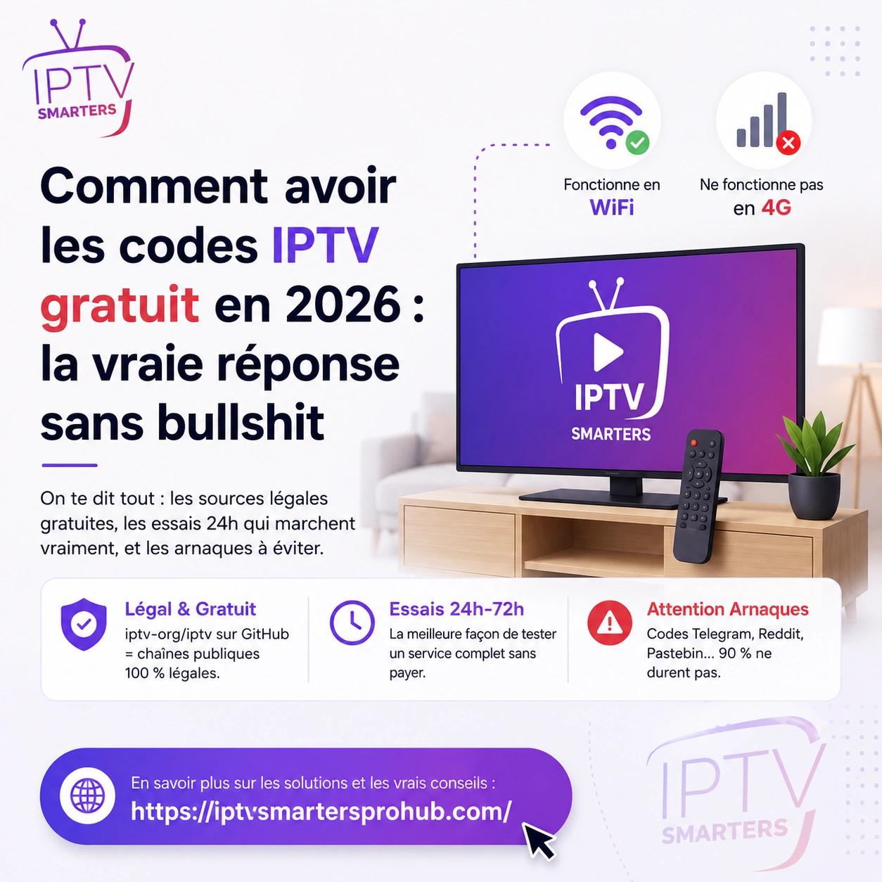 Comment avoir les codes IPTV gratuit en 2026 (vrai guide)